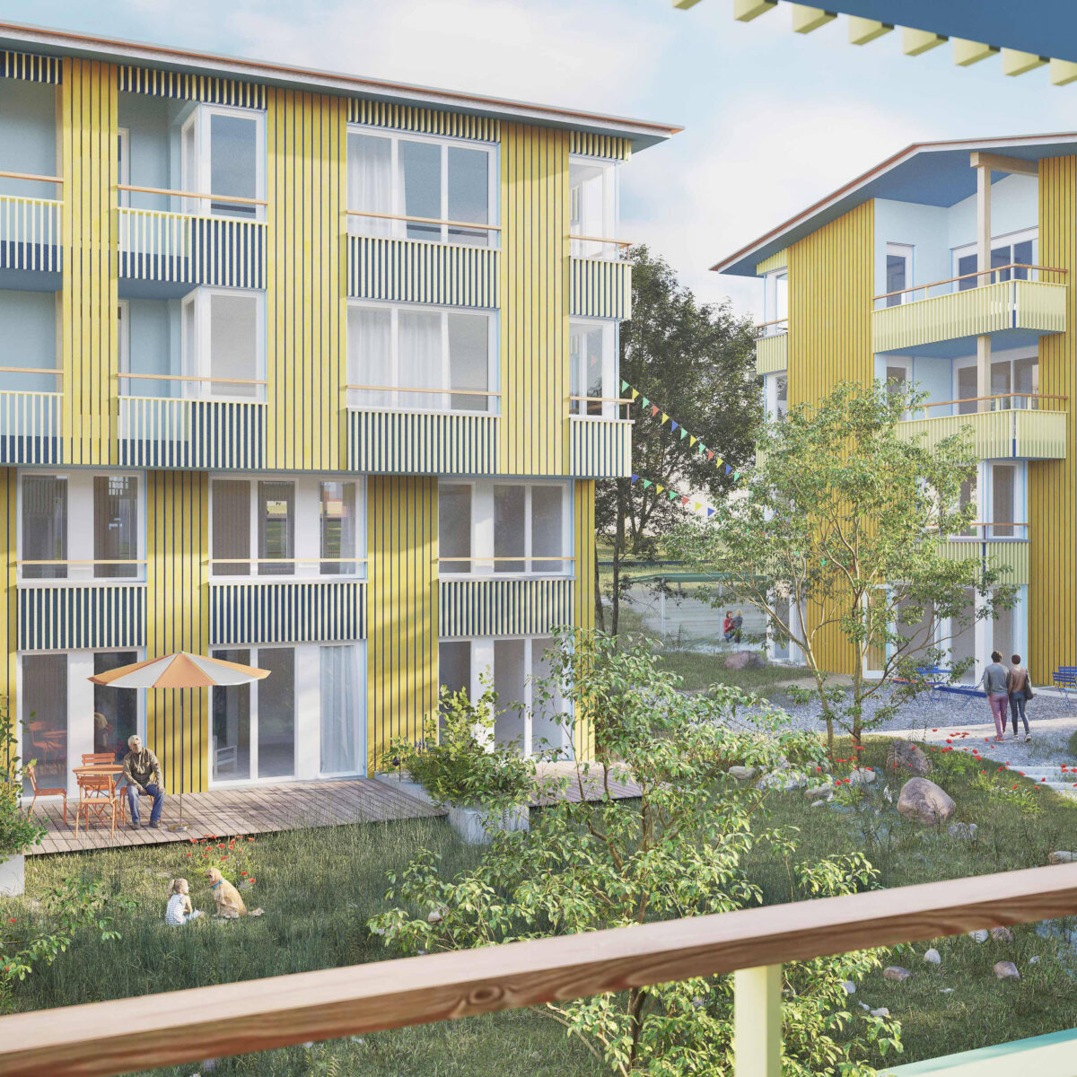 Bruderwies – Wohnsiedlung Rebenstrasse